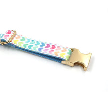 Load image into Gallery viewer, I Woof You Dog Collar with a Bow - Petponia