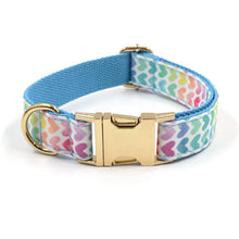 Load image into Gallery viewer, I Woof You Dog Collar with a Bow - Petponia