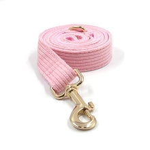 Load image into Gallery viewer, Pink Pleasure Corduroy Dog Leash - Petponia