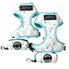 Load image into Gallery viewer, Adjustable Harness - Take Me to Paris - Petponia