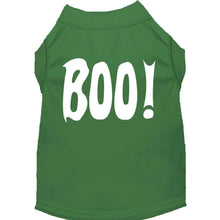 Load image into Gallery viewer, Boo! Pet Shirt - XS / Green - Small / Green - Medium / Green - Large / Green - XL / Green - XXL / Green - XXXL / Green - 4XL / Green - 5XL / Green - 6XL / Green