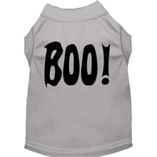Load image into Gallery viewer, Boo! Pet Shirt - XS / Grey - Small / Grey - Medium / Grey - Large / Grey - XL / Grey - XXL / Grey - XXXL / Grey - 4XL / Grey - 5XL / Grey - 6XL / Grey