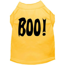 Load image into Gallery viewer, Boo! Pet Shirt - XS / Yellow - Small / Yellow - Medium / Yellow - Large / Yellow - XL / Yellow - XXL / Yellow - XXXL / Yellow - 4XL / Yellow - 5XL / Yellow - 6XL / Yellow
