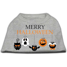 Load image into Gallery viewer, Merry Halloween Pet Shirt - XS / Grey - Small / Grey - Medium / Grey - Large / Grey - XL / Grey - XXL / Grey - XXXL / Grey - 4XL / Grey - 5XL / Grey - 6XL / Grey
