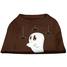 Load image into Gallery viewer, Sammy the Ghost Pet Shirt - XS / Brown - Small / Brown - Medium / Brown - Large / Brown - XL / Brown - XXL / Brown - XXXL / Brown - 4XL / Brown - 5XL / Brown - 6XL / Brown
