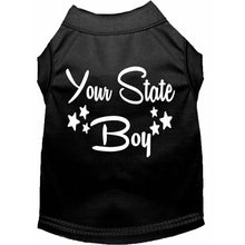 Load image into Gallery viewer, 'Your State' Boy Custom Dog Shirt - Petponia