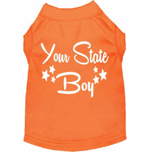Load image into Gallery viewer, 'Your State' Boy Custom Dog Shirt - Petponia