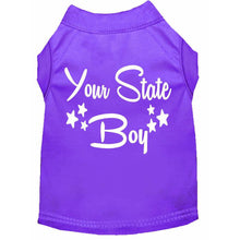 Load image into Gallery viewer, 'Your State' Boy Custom Dog Shirt - Petponia