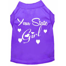 Load image into Gallery viewer, 'Your State' Girl Custom Dog Shirt - Petponia