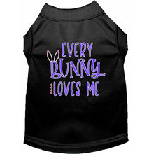 Load image into Gallery viewer, Every Bunny Loves Me Pet T-shirt - Petponia
