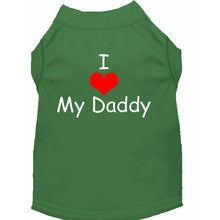 Load image into Gallery viewer, I Love My Daddy Dog Shirt - Petponia
