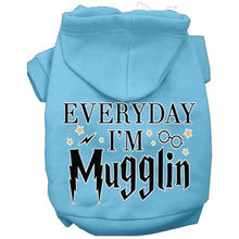 Load image into Gallery viewer, Everyday I&#39;m Mugglin Screen Print Hoodie - Petponia
