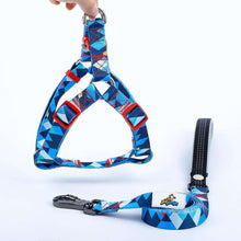 Load image into Gallery viewer, Mighty Dog Harness and Leash Set - Small / Mighty Blue - Medium / Mighty Blue - Large / Mighty Blue