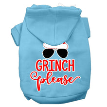Load image into Gallery viewer, Grinch Please Dog Hoodie - Petponia
