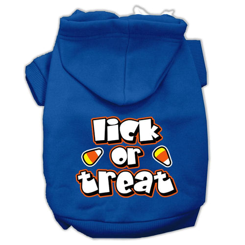Lick Or Treat Dog Halloween Hoodie - Petponia