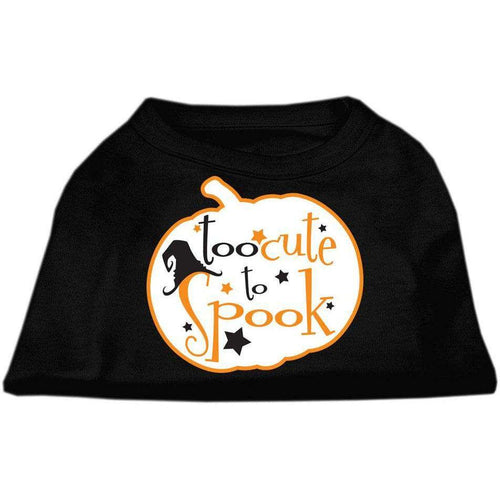 Too Cute to Spook Pet Shirt - XS / Black - Small / Black - Medium / Black - Large / Black - XL / Black - XXL / Black - XXXL / Black - 4XL / Black - 5XL / Black - 6XL / Black