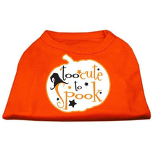Load image into Gallery viewer, Too Cute to Spook Pet Shirt - XS / Orange - Small / Orange - Medium / Orange - Large / Orange - XL / Orange - XXL / Orange - XXXL / Orange - 4XL / Orange - 5XL / Orange - 6XL / Orange
