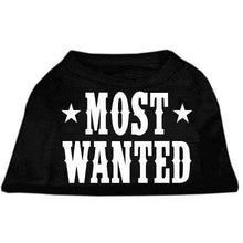 Load image into Gallery viewer, Most Wanted Screen Print Shirt - Petponia