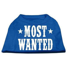 Load image into Gallery viewer, Most Wanted Screen Print Shirt - Petponia