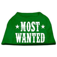 Load image into Gallery viewer, Most Wanted Screen Print Shirt - Petponia