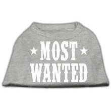 Load image into Gallery viewer, Most Wanted Screen Print Shirt - Petponia