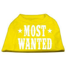 Load image into Gallery viewer, Most Wanted Screen Print Shirt - Petponia