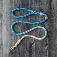 Load image into Gallery viewer, Rope Leash - Blue Ocean
