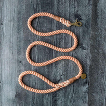 Load image into Gallery viewer, Rope Leash - Feelin' Peachy