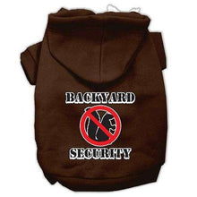 Load image into Gallery viewer, Backyard Security Screen Print Pet Hoodies - Petponia