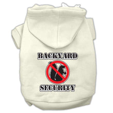 Load image into Gallery viewer, Backyard Security Screen Print Pet Hoodies - Petponia