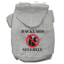 Load image into Gallery viewer, Backyard Security Screen Print Pet Hoodies - Petponia