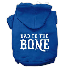 Load image into Gallery viewer, Bad to the Bone Pet Hoodies - Petponia