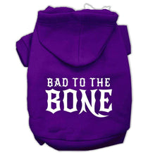 Load image into Gallery viewer, Bad to the Bone Pet Hoodies - Petponia