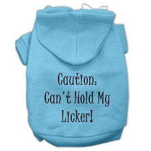 Load image into Gallery viewer, Can't Hold My Licker Screen Print Pet Hoodies - Petponia