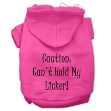 Load image into Gallery viewer, Can't Hold My Licker Screen Print Pet Hoodies - Petponia
