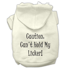 Load image into Gallery viewer, Can't Hold My Licker Screen Print Pet Hoodies - Petponia