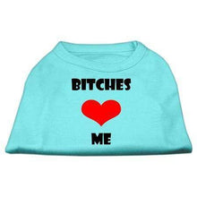 Load image into Gallery viewer, Bitches Love Me Screen Print Shirts - Petponia