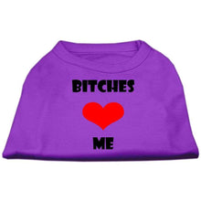 Load image into Gallery viewer, Bitches Love Me Screen Print Shirts - Petponia