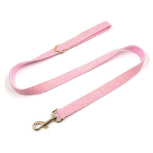Load image into Gallery viewer, Pink Pleasure Corduroy Dog Leash - Petponia

