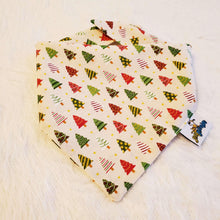 Load image into Gallery viewer, Oh Christmas Tree Tie On Dog Bandana - Petponia
