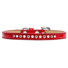 Load image into Gallery viewer, Pearl and Clear Crystal Puppy Ice Cream Collar - Petponia
