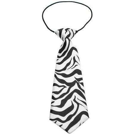 Big Dog Neck Tie Zebra - Petponia
