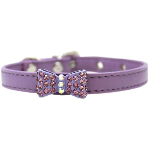 Mirage Pet Products 509-1 LV-14 Omaha Plain Puppy Dog Collar, Lavender,  Small
