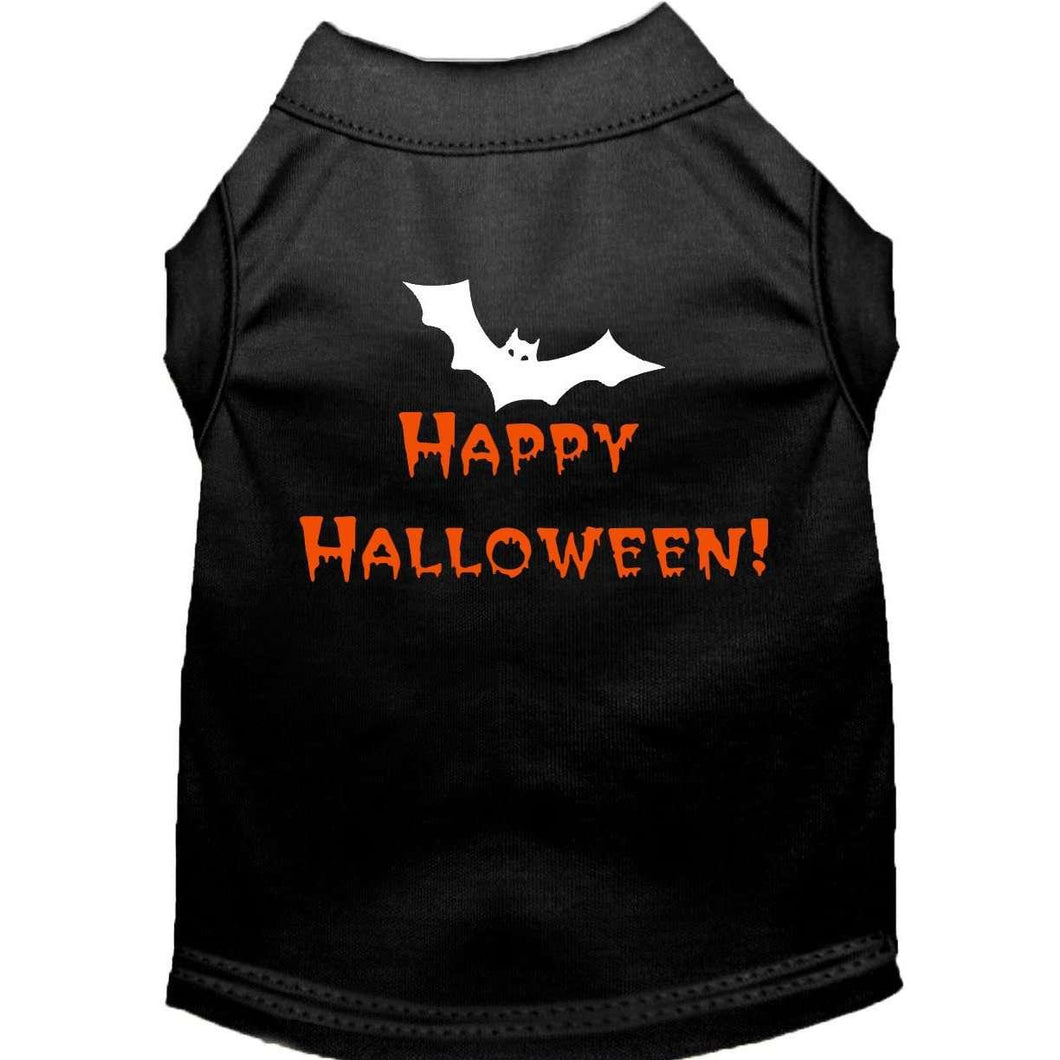 Happy Halloween Pet Shirt - XS / Black - Small / Black - Medium / Black - Large / Black - XL / Black - XXL / Black - XXXL / Black - 4XL / Black - 5XL / Black - 6XL / Black