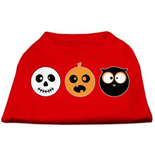 Load image into Gallery viewer, The Spook Trio Pet Shirt - XS / Red - Small / Red - Medium / Red - Large / Red - XL / Red - XXL / Red - XXXL / Red - 4XL / Red - 5XL / Red - 6XL / Red
