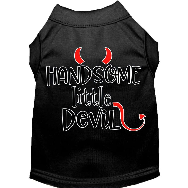 Handsome Little Devil Screen Print Pet Shirt - Petponia