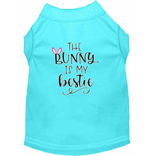 Load image into Gallery viewer, The Bunny is My Bestie Pet T-shirt - Petponia
