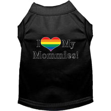 Load image into Gallery viewer, I Heart my Mommies Screen Print Pet Shirt - Petponia

