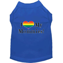 Load image into Gallery viewer, I Heart my Mommies Screen Print Pet Shirt - Petponia
