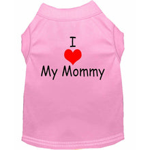 Load image into Gallery viewer, I Love My Mommy Dog Shirt - Petponia

